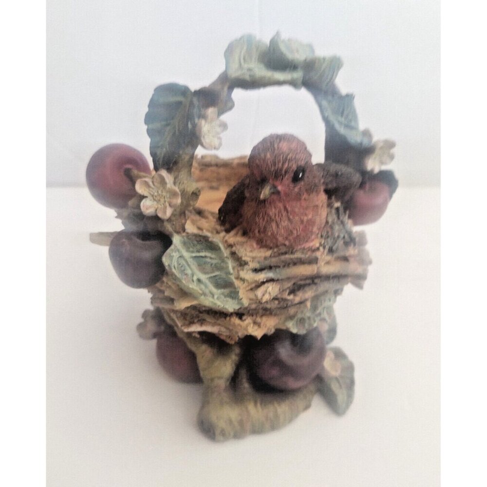Vintage Bird's Nest Candle Holder 6" tall by Innovations made in China